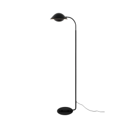 kinkiecik.pl Czarna lampa podłogowa Freya - Nordlux, metalowa 2213124003